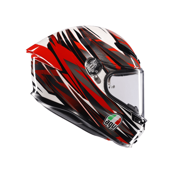 Agv K6 S Reeval White Red Grey  Kapalı Kask