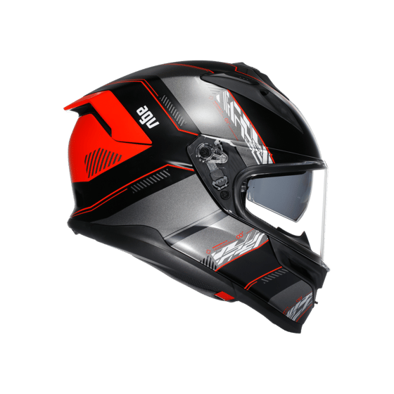 Agv K7 MPLK Kyber Matt Black Red Kapalı Kask