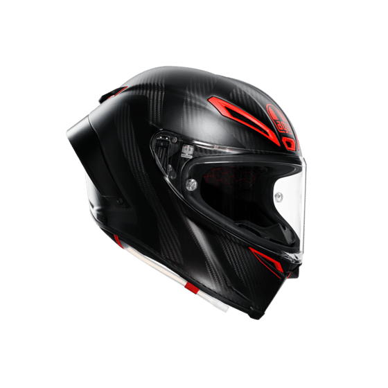 Agv Pista GP RR Carbon Blk Red Kapalı Kask