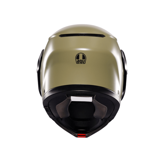 Agv Streetmodular Mono Matt Green Black Çene Açılır Kask