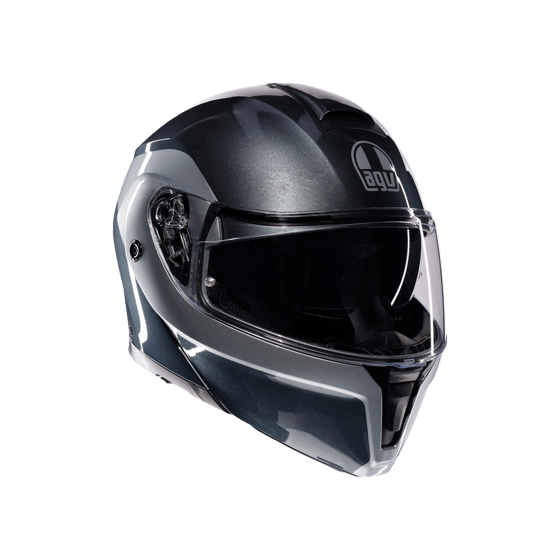 Agv Streetmodular Levico Grey Silver Çene Açılır Kask
