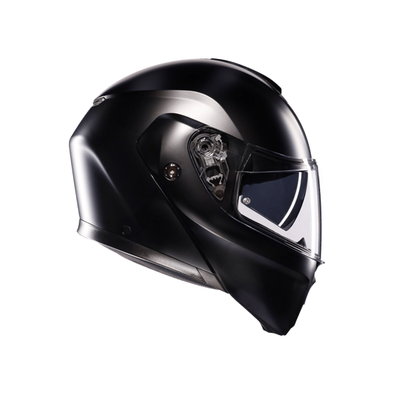Agv Streetmodular Mono Matt Black Çene Açılır Kask