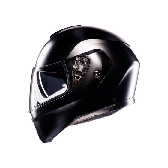 Agv Streetmodular Mono Matt Black Çene Açılır Kask