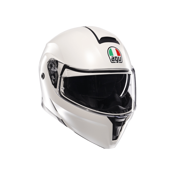 Agv Streetmodular Mono Matt Materia White Çene Açılır Kask
