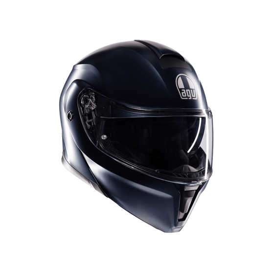 Agv Streetmodular Mono Matt Profondo Blue Çene Açılır Kask