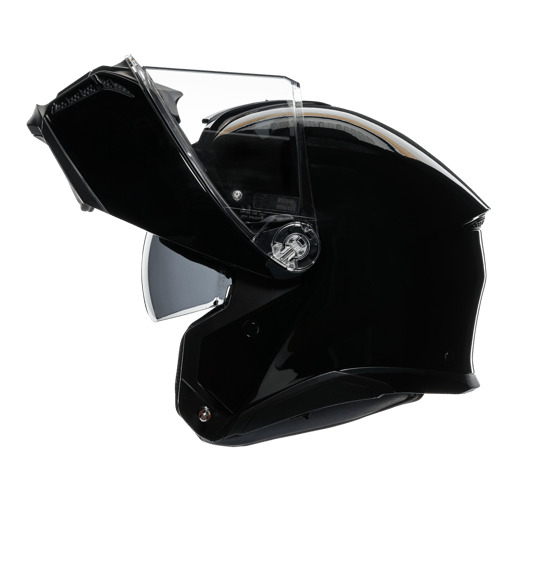 Agv Tourmodular Solid Mplk Black Çene Açılır Kask