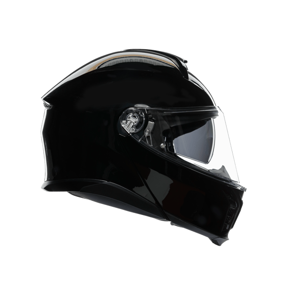 Agv Tourmodular Solid Mplk Black Çene Açılır Kask