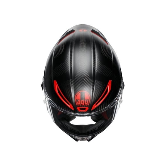 Agv Pista GP RR Carbon Blk Red Kapalı Kask