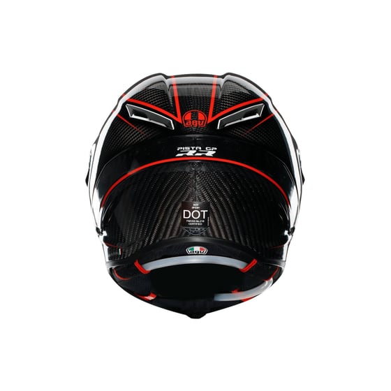 Agv Pista GP RR Mplk Performance Carbon Blk Red Kapalı Kask