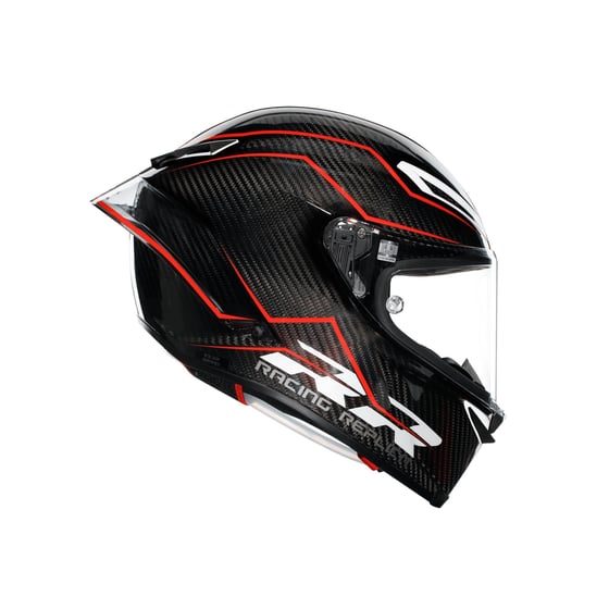 Agv Pista GP RR Mplk Performance Carbon Blk Red Kapalı Kask