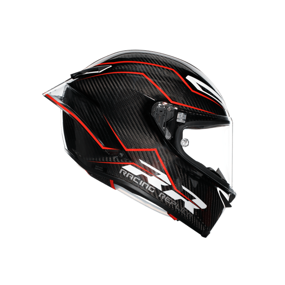 Agv Pista GP RR Mplk Performance Carbon Blk Red Kapalı Kask