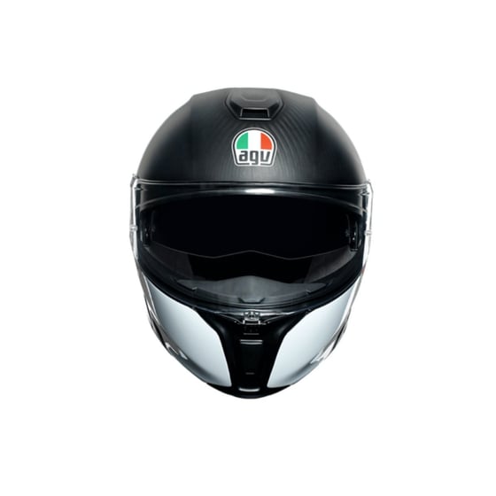 Agv Sportmodular Multi PLK Layer Carbon Kırmızı Mavi Çene Açılır Kask