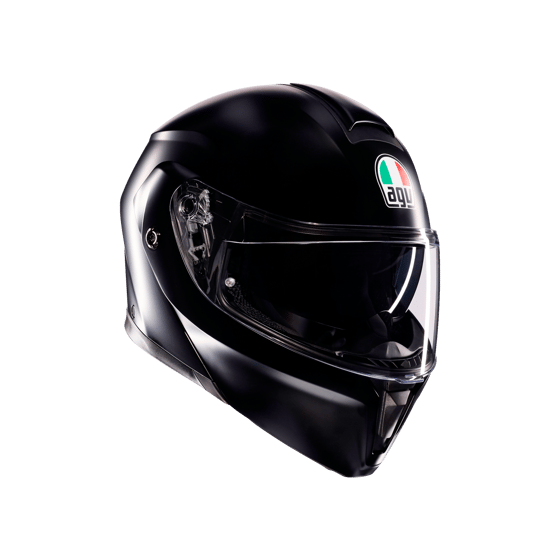 Agv Streetmodular Mono Matt Black Çene Açılır Kask