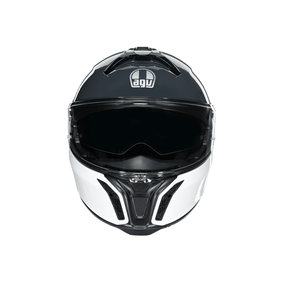 Agv Tourmodular Mlt Balance White Grey Red Çene Açılır Kask