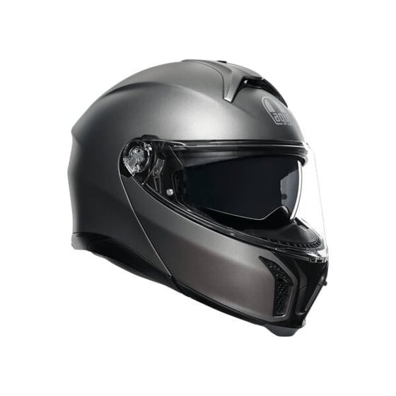 Agv Tourmodular Solid MPLK Luba Grey Matt Çene Açılır Kask