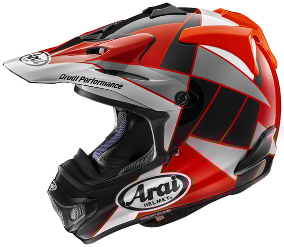 Arai MX-V Evo Peak Red Kapalı Kask