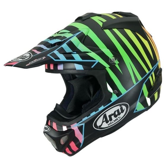 Arai MX-V Evo Beveren Black Kapalı Kask
