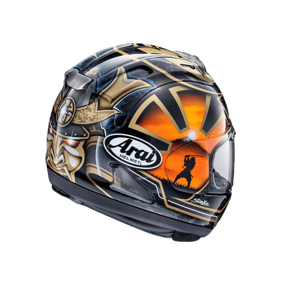 Arai RX-7V Pedrosa Spirit Gold Kapalı Kask