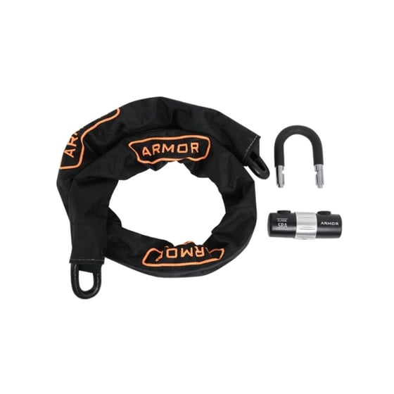 Armor 812 MV 12mmx120 Cm Çelik Zincir + U Bar