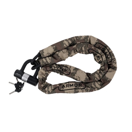 Armor Military Serisi Dövme Çelik Zincir Kilit (14mm*1.8mt) + U Bar Kilit