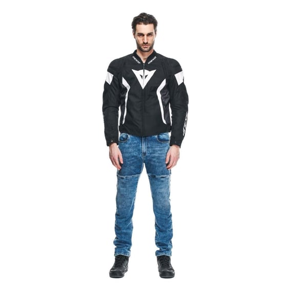 Dainese Avro 5 Black White Tekstil Mont