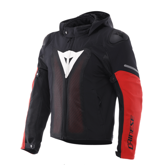 Dainese Super Sprint Black White Red Air Tekstil Mont