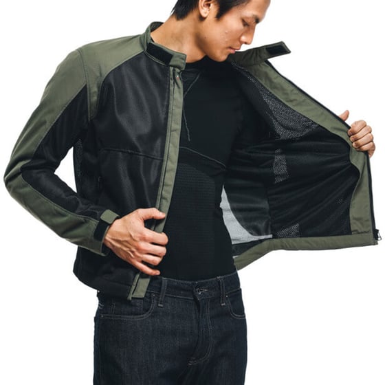 Dainese Sevilla Air Black Grape Leaf Tekstil Mont 