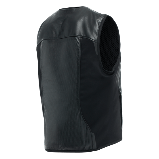 Dainese Smart Jacket Black Deri Airbag Yelek 