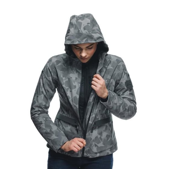 Dainese Centrale London Fog Camo ABSØLUTESHELL™ Pro Kadın Mont