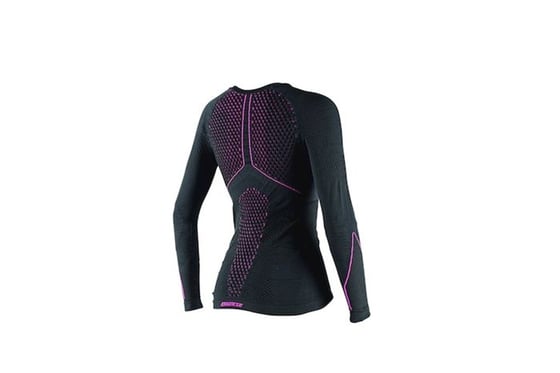Dainese D-Core Thermo Tee Üst Ls Lady Blk Fuchsia