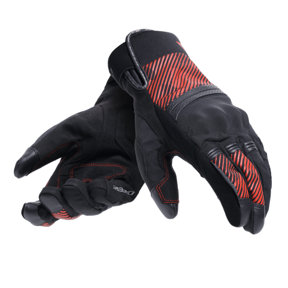 Dainese Fulmine Black Red D-Dry Eldiven