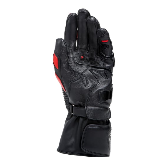 Dainese Druid 4 Black Lava Red White Deri Eldiven