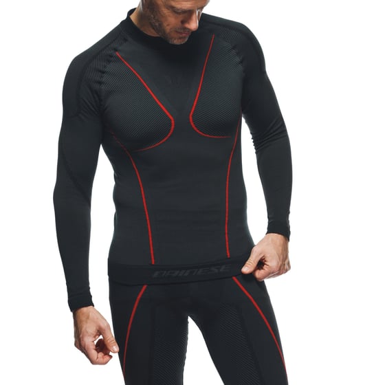 Dainese Ls Black Red Termal Üst İçlik