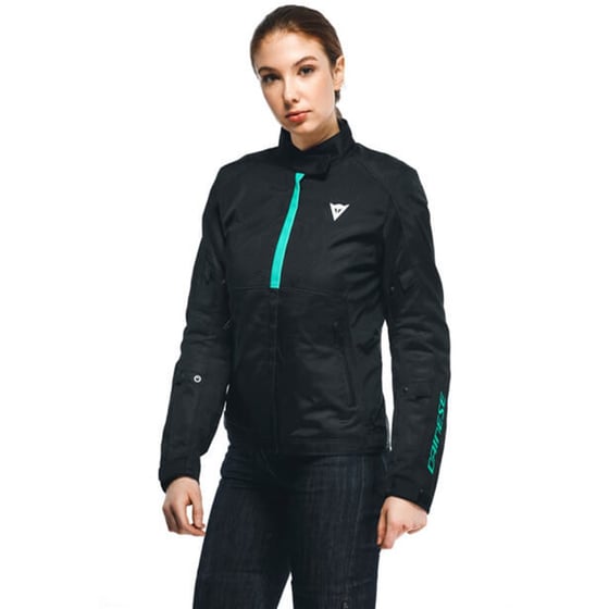 Dainese Risoluta Air Black Acqua Green Tekstil Mont