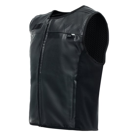 Dainese Smart Jacket Black Deri Airbag Yelek 