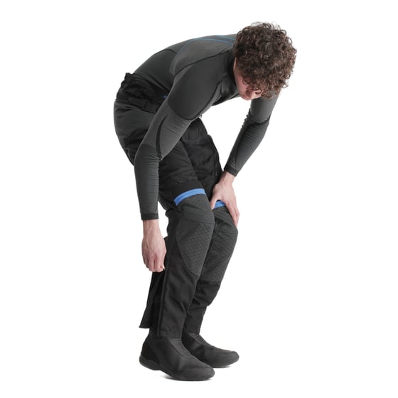 Dainese Super Adventure Black Blue  ABSØLUTESHELL™  Pantolon