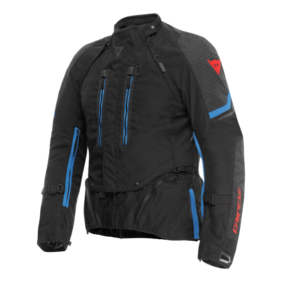 Dainese Super Adventure Black Blue ABSØLUTESHELL™  Mont