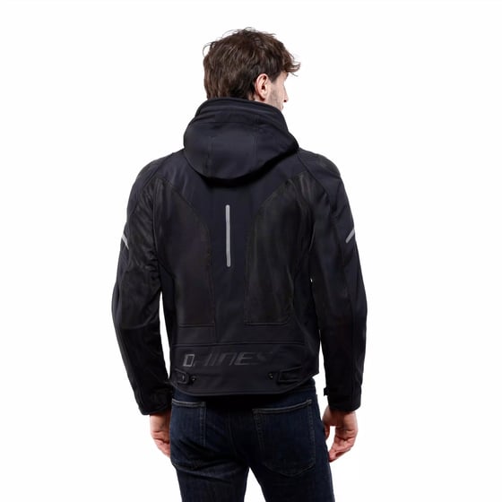 Dainese Super Sprint Black Air Black White Kadın Tekstil Mont