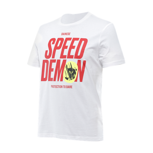 Dainese Knee Down Brillant White T-Shirt