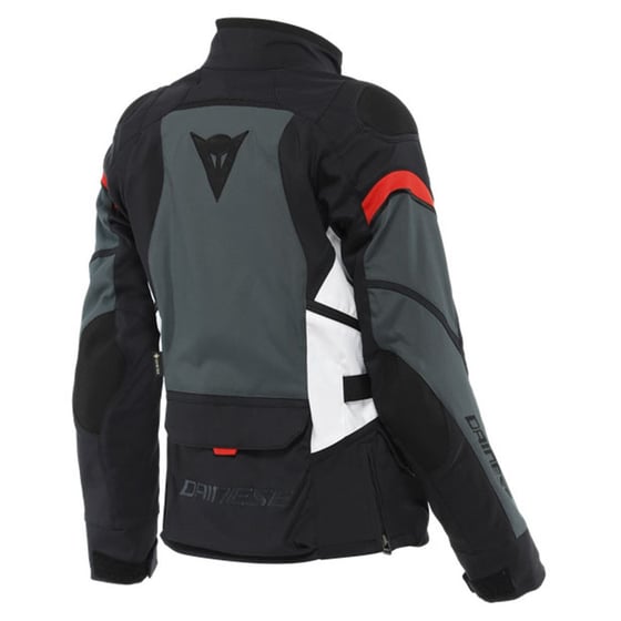 Dainese Carve Master 3 Black Ebony Lava Red Kadın Gore-Tex Mont    