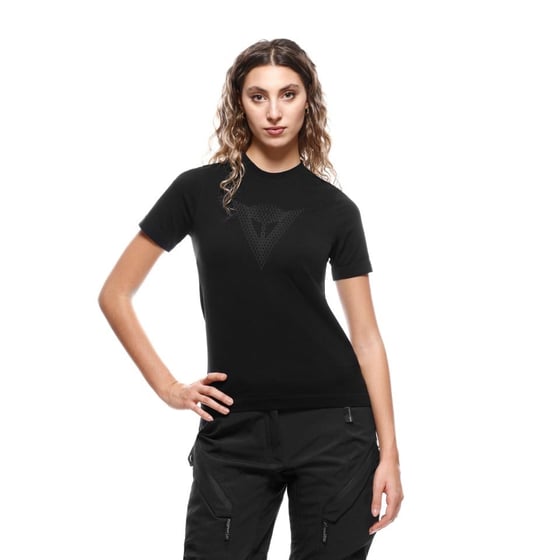 Dainese Quick Dry Black Kadın T-Shirt