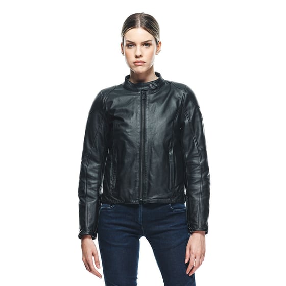 Dainese Electra Black Kadın Deri Mont 