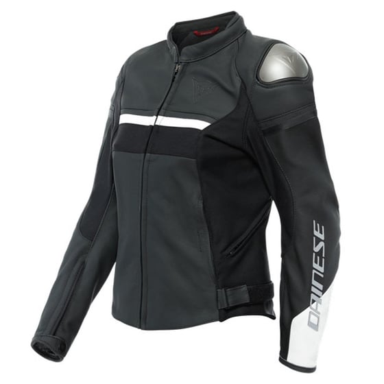 Dainese Rapida Lady Deri Mont Matt Black White
