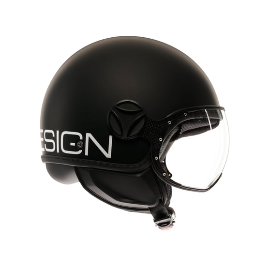 Momodesign Fgtr Classic Mono Matt Black White Açık Kask
