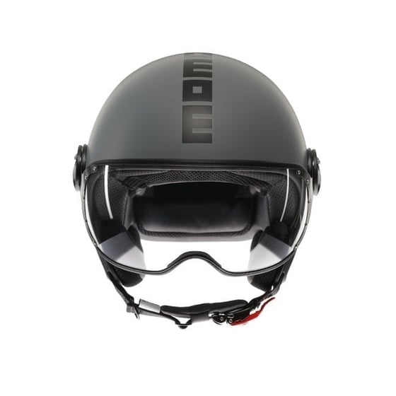 Momodesign Fgtr Classic Mono Matt Grey Black Açık Kask