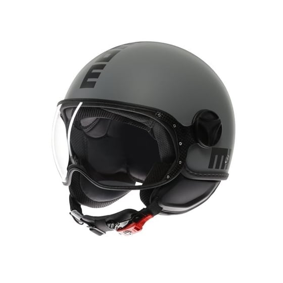 Momodesign Fgtr Classic Mono Matt Grey Black Açık Kask