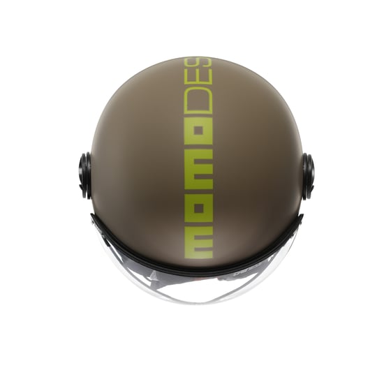 Momodesign Fgtr Classic Matt Sand Lime Açık Kask