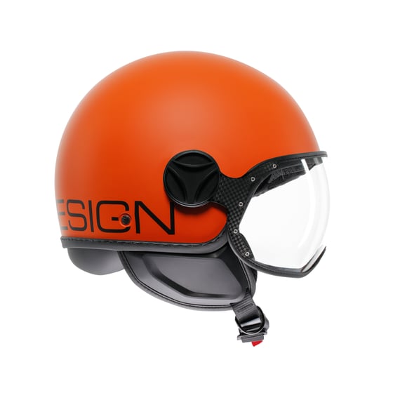 Momodesign Fgtr Classic Matt Orange Black Açık Kask