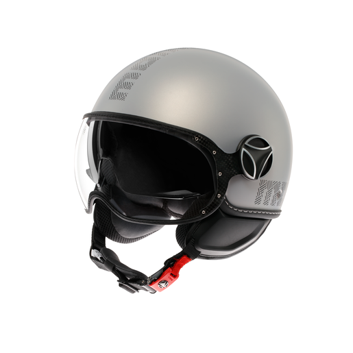 Momodesign Fgtr Evo Hip Matt Grey Cerulean Grey Açık Kask