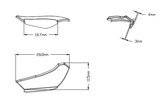 Puig 3172N Black Yan Spoiler